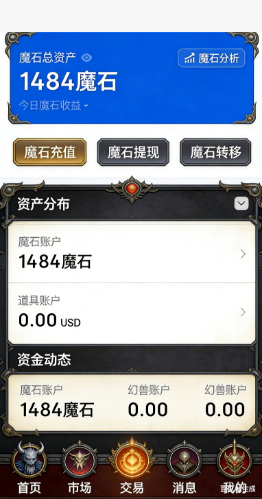 打金微变魔域私服实景截图